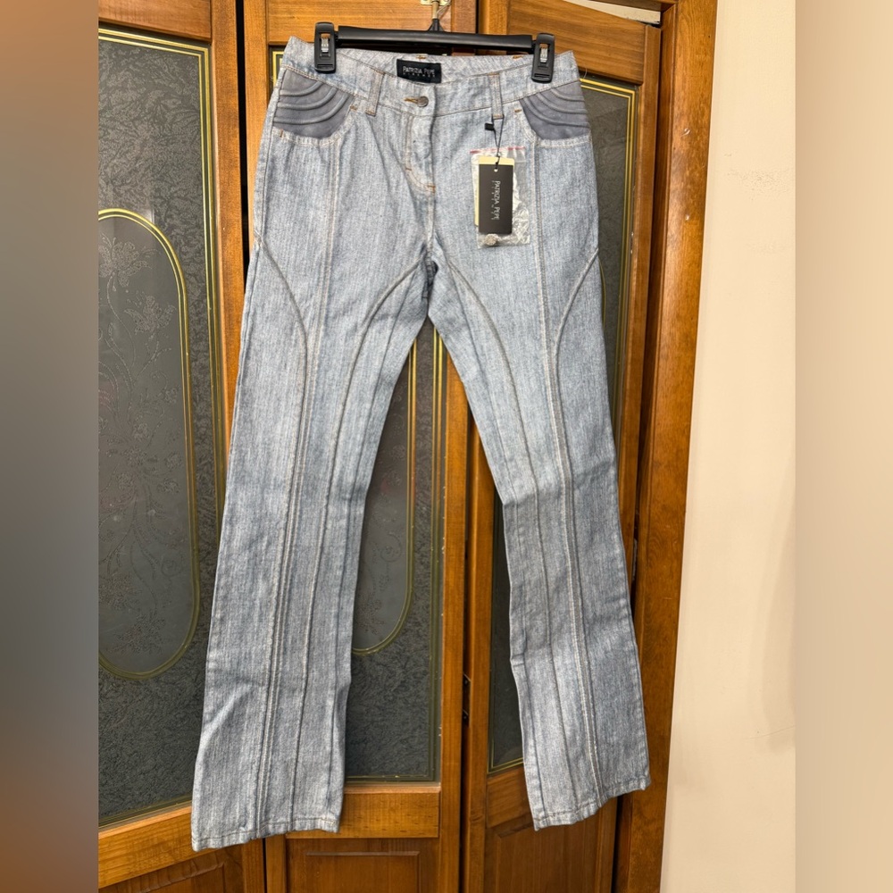 Ladies Patrizia Pepe Light Blue Denim Jeans BRAND NEW